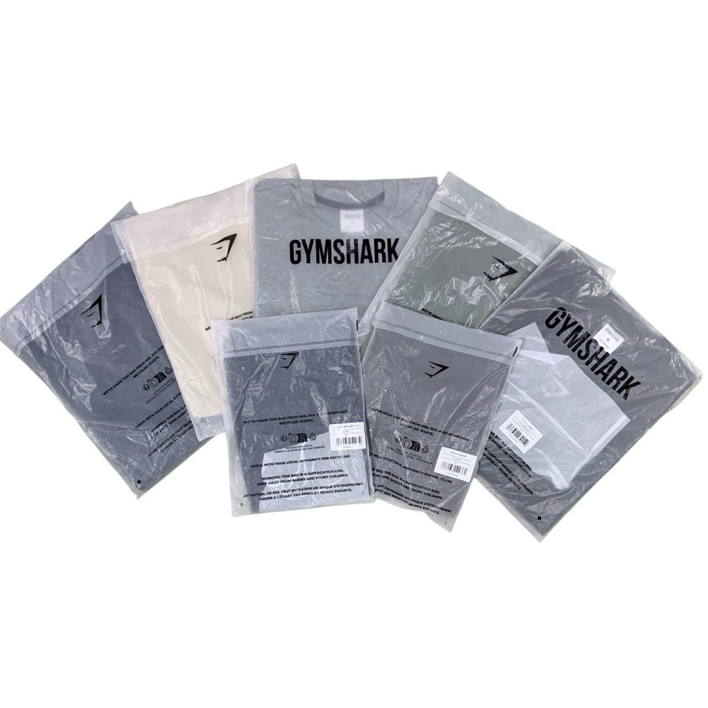 Lot Of 7 Gymshark Mens  5 Shirts And 2 Tanks In  Assorted Colors Size Medium